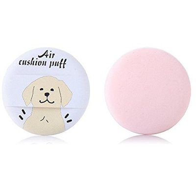 OUFENLI New 3Pcs Beauty Makeup Flawless Smooth Cream Powder Foundation Makeup Foundation Sponge Blender Puff Powder Smooth Puff