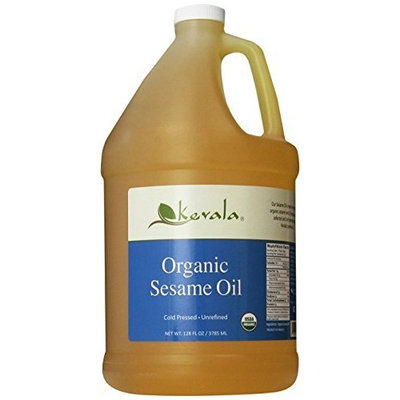 Kevala Organic Sesame Oil, 128 Fluid Ounce