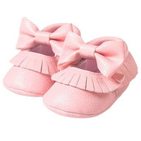 Ouneed Fashion Cute Newborn Baby Boy Girl Baby Soft Shoes Soft Soled Non-slip Footwear Crib Shoe