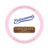 Entenmann's Single Serve Coffee for Keurig, Chocolate Donut, 20 Ct