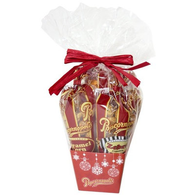Best Holiday Snowflake Mini Popcornopolis Gift Pack Basket
