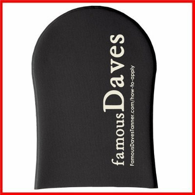 Famous Dave's Self Tanning Mitt20,000 Testimonials Tan Applicator for sunless lotions, sprays, and mousse with
