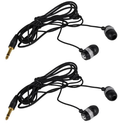 2) Peavey ALS Ear Buds for Assisted Listing System Replacement Standard Ear Buds