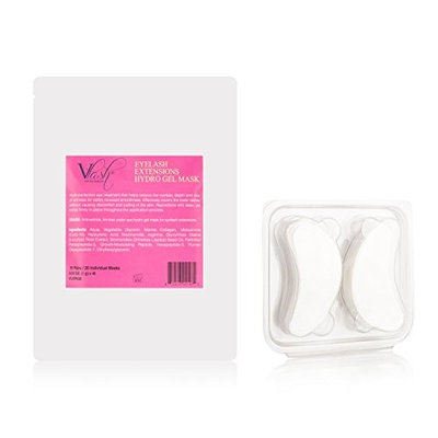 Vlash Eyelash Extensions Hydro Gel Mask, 20 Count, 10 Pair
