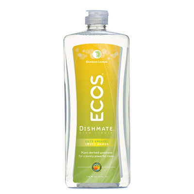 Earth Friendly Products 749174097293 Hypoallergenic Dish Soap Bamboo Lemon - Case of 6