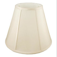 Round Empire Lampshade in Eggshell (18 in. Diam x 12 H)