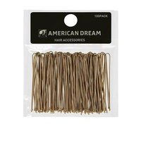 American Dream Straight Hair Pins, Blonde 2.5-Inch/ 6.35 Cm - Pack Of 100