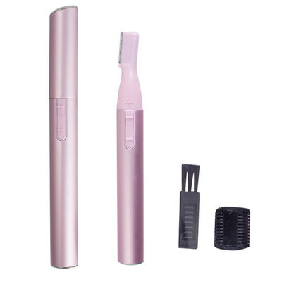 Zinnor Bikini Hair Trimmer with Brush and Comb Electric Eyebrow Trimmer Portable Women Nose Ear Hair Trimmer Eyebrow Razor Ladies Bikini Trimmer
