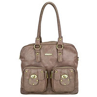 timi & leslie Rachel 7-Piece Diaper Bag Set, Taupe