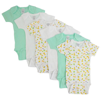 Boys' Printed Short Sleeve 6 Pack