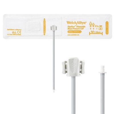 Welch Allyn WEL SOFT-06-1HP Flexiport Blood Pressure Cuff for Bayonet Connector Small Infant - Pack of 20
