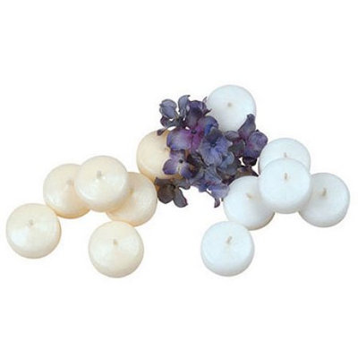 Weddingstar 4019-08 Micro Size Round Candles- White