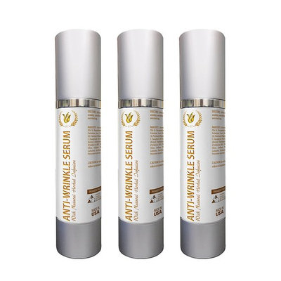 Face serum hyaluronic acid - ANTI-WRINKLE SERUM - Vitamin c skin serum for men - 3 Bottles