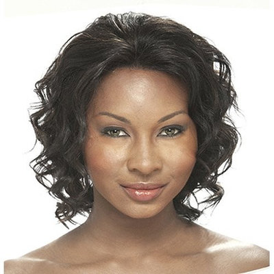 IT'S A WIG Human Lace Front Wig SABINA - Color#1 - Jet Black