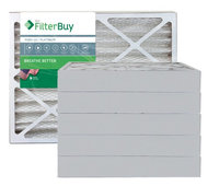 AFB Platinum MERV 13 27x27x4 Pleated AC Furnace Air Filter. Filters. 100% produced in the USA. (Pack of 6)
