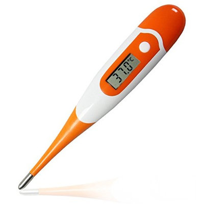 Lotfancy Medical Thermometer to Monitor Body Temperature Fever by Oral Armpit Rectal Axillary - Clinical Thermometer - Accurate Fast Digital Readings for Baby Infant Kids Adults