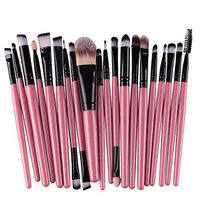 Makeup Brush Set, callm 20 Pieces Makeup Brushes Kit Foundation Powder Cosmetics Liquid Eyeshadow Eyeliner Eyebrow Toiletry Make Up Brush Professional Set Beauty Makeup Brushes Tools