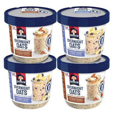 Quaker Foods And Distribution Inc. Quaker Overnight Oats 6ct Variety Pack