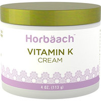 Horbaach Vitamin K Cream 4oz for Face & Under Eyes