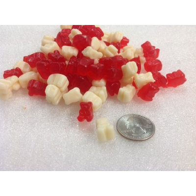 Beulah's Candyland Gummi Polar Bear Cubs Peppermint gummi bears mini gummy bears 2 pounds