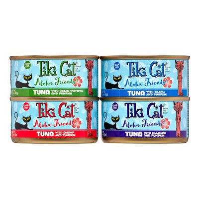 Tiki Aloha Friends Variety Pack All Stages Canned Cat Food, 3 Oz, 12 Ct