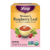 Yogi Teas: Woman's Raspberry Leaf Tea, 16 ct (3 pack)