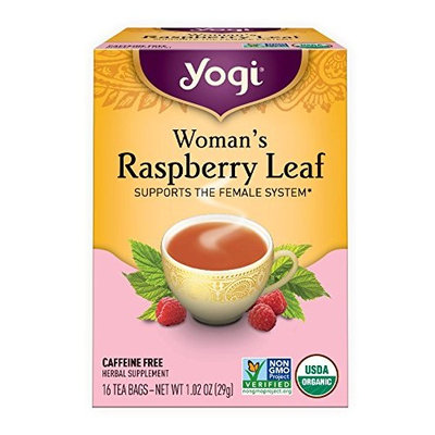 Yogi Teas: Woman's Raspberry Leaf Tea, 16 ct (3 pack)