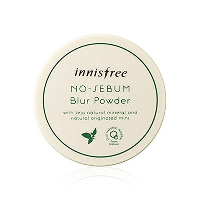 Innisfree No Sebum Blur Powder 0.18 Oz/5g (Including a Sample as Picture)