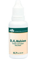 Genestra, D3 K2 Mulsion Citrus 0.7 oz