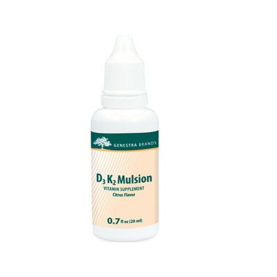 Genestra, D3 K2 Mulsion Citrus 0.7 oz