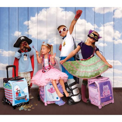 Zuca Mini Ballerina Bag (for Children) & Blue Frame w Built-In Seat & Snack Pouch