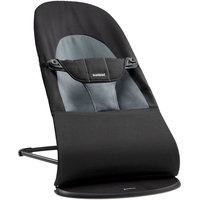 BabyBjorn Bouncer Balance Soft - Black/Dark Gray, Cotton