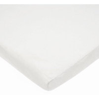Tl Care Inc TL Care Heavenly Soft Chenille Bassinet Sheet, White