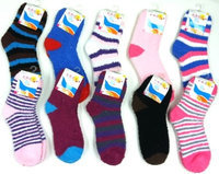 Ddi Ladies Fuzzy Ankle Socks (Pack Of 120)