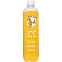 Talkingrain Beverage Co. Sparkling Ice Naturally Flavored Sparkling Water, Coconut Pineapple, 17 Fl Oz
