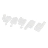 Plastic Queen Bee Cages Isolator Beekeeper Beekeeping Tools 5pcs