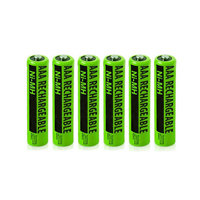Replacement Panasonic KX-TGA470 NiMH Cordless Phone Battery - 630mAh / 1.2v (6 Pack)
