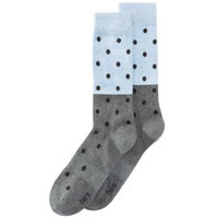 Men's Colorblocked Dotted Socks, Created for Macy's