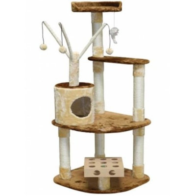Go Pet Club Busy Box 60 in. Cat Tree
