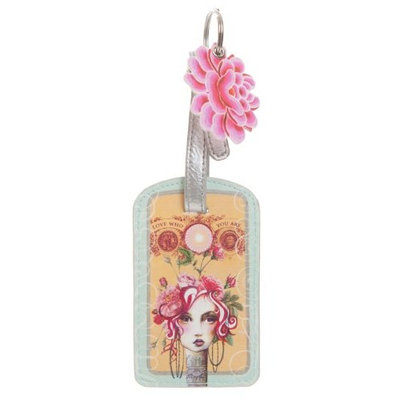 Rose Luggage Tag by Papaya