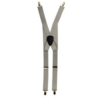 X-back Style Gold Toned Metal Clip-ends Suspenders