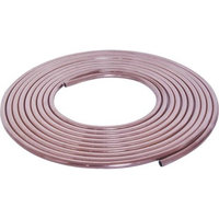 Mueller RC2510 Short Coil Tubing, 1/4 in, 10 ft L, Copper