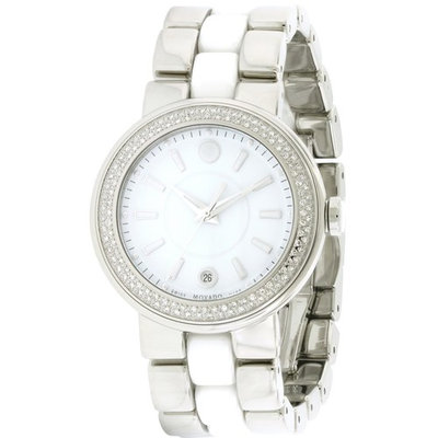Movado Cerena Stainless Steel Diamond Ladies Watch 0606624