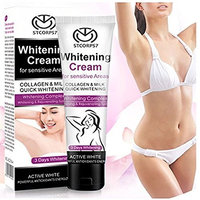 Ginkago Hot Whitening natural ingredients cream, Underarm Lightening & Brightening Deodorant Cream Get Rid of Dark Armpit/Inner thigh/Elbow/Knee Fast 50g