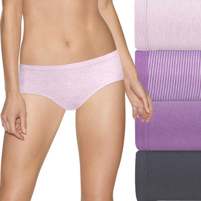 Hanes Ultimate 4-pack Stretch Hipsters 41CSWB