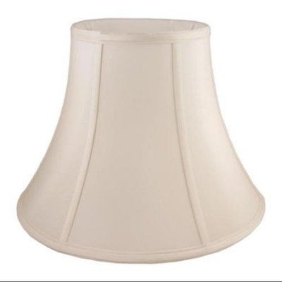 Round Bell Lampshade in Natural (11 in. Diam x 9.25 in. H)
