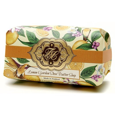 Lemon Citrus, Luxury Large Oversized, Beautifully Scented, Shea Butter Soap Bar, Made in England, Triple Milled. Environmentally Friendly (Green). 8.0oz.SAVE by ordering