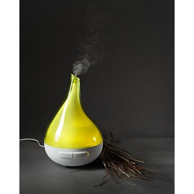 QUOOZ Lull Ultrasonic Aromatherapy Essential Oil Diffuser, High Capacity Diffuser with Auto Shut- Off