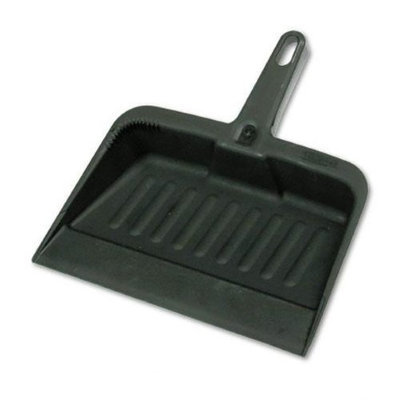 RUBBERMAID FG200500CHAR Hand Held Dust Pan, Polypropylene