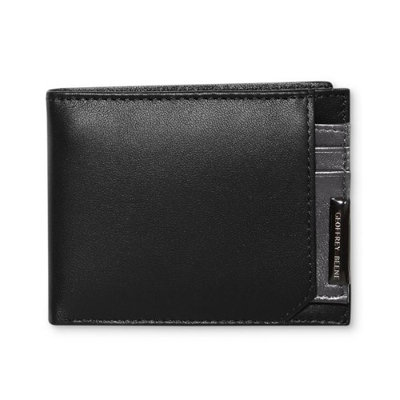 Geoffrey Beene Mens Montgomery 2PC Leather Bifold Wallet